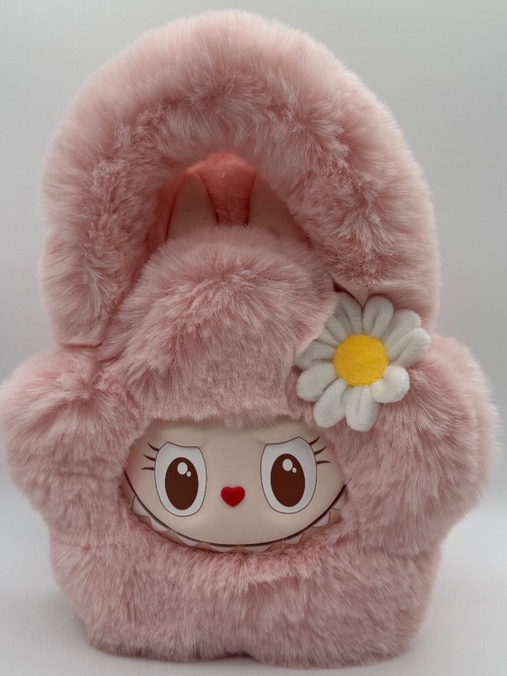 Pop Mart Popland Winter Fluffy Holiday Series -- Mokoko Plush Bag